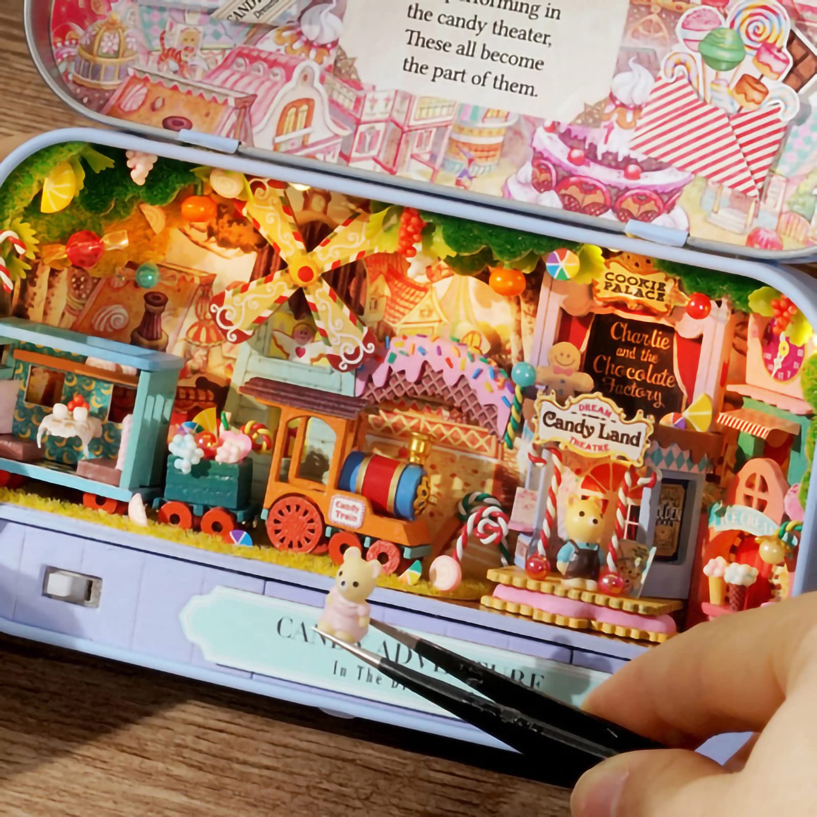 Giococostruzioni LA CASA DELLE BAMBOLE Scatola Da Costruire Scenario - Foto 9