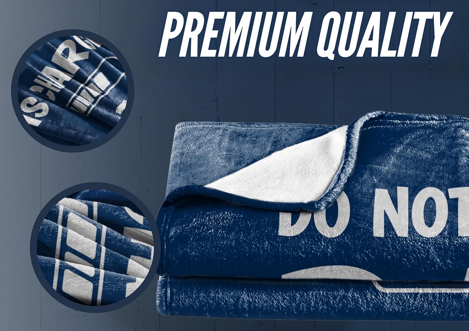 InnoBeta Gifts for Dad Who Wants Nothing, Dad Gifts, Do Not Disturb Blanket, Throw Blanket 50x65 - Image 3