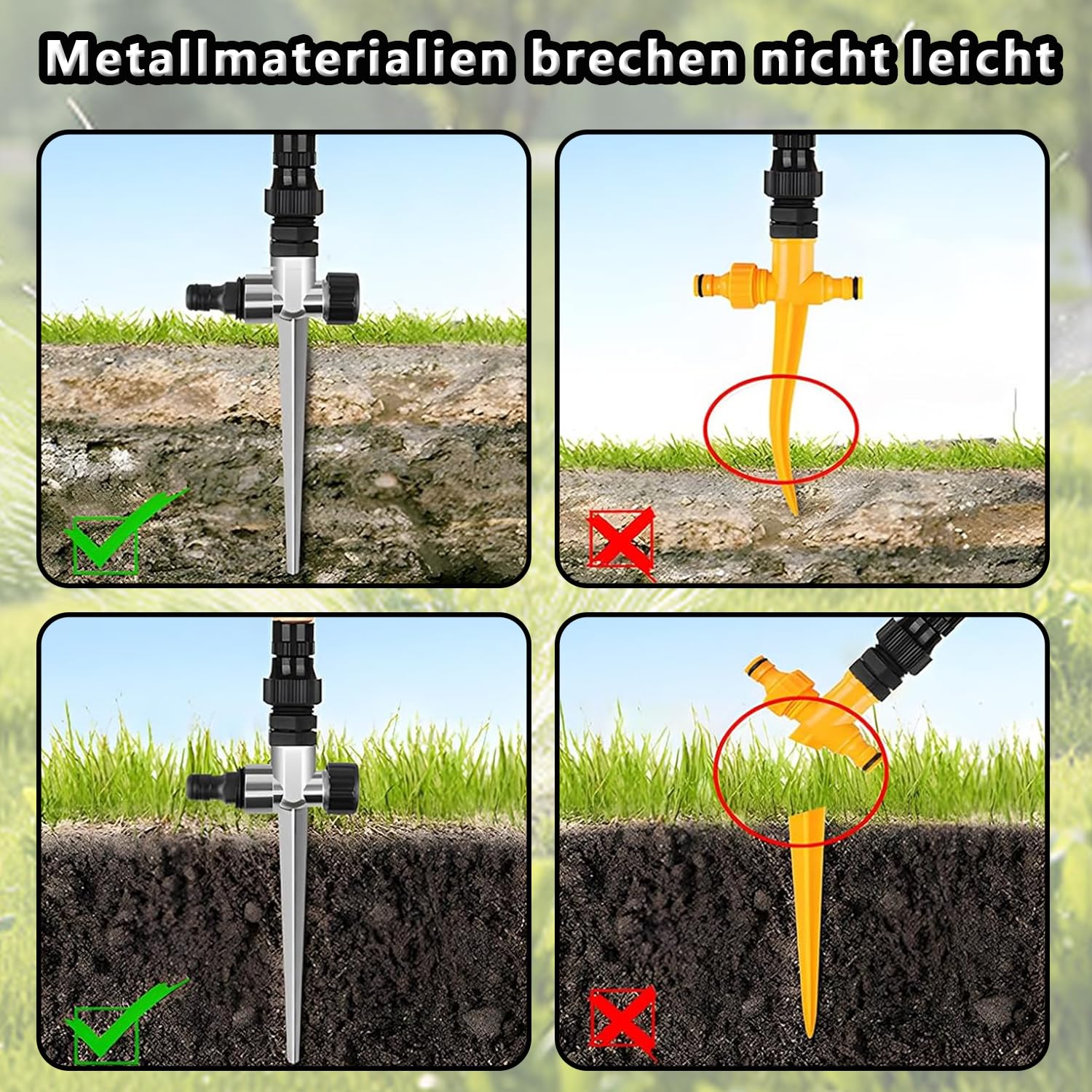 Irrigatore da giardino, sistema di irrigazione automatico per giardino