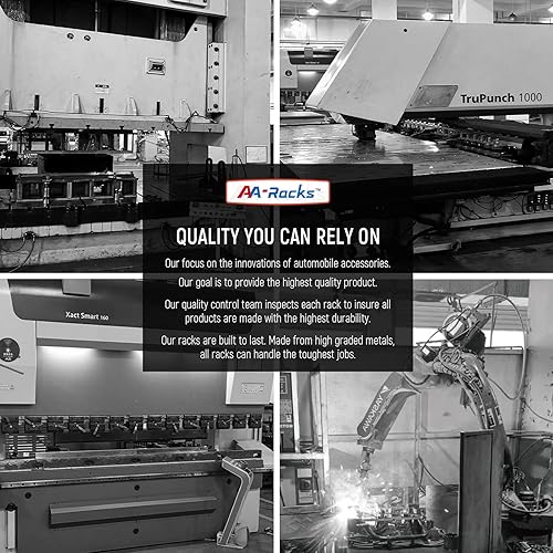 Miniatura 7 de AA-Racks Modelo AX27 Barra cuadrada de aluminio de 2 barras de techo de furgoneta de lluvia con barra media ajustable