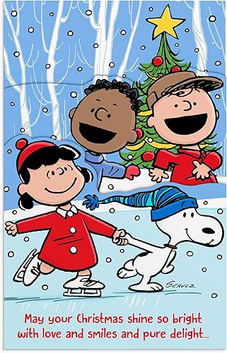 Miniatura 2 de DaySpring - Cacahuetes - Que tu Navidad brille brillante - 18 tarjetas y sobres de Navidad en caja (U1010)