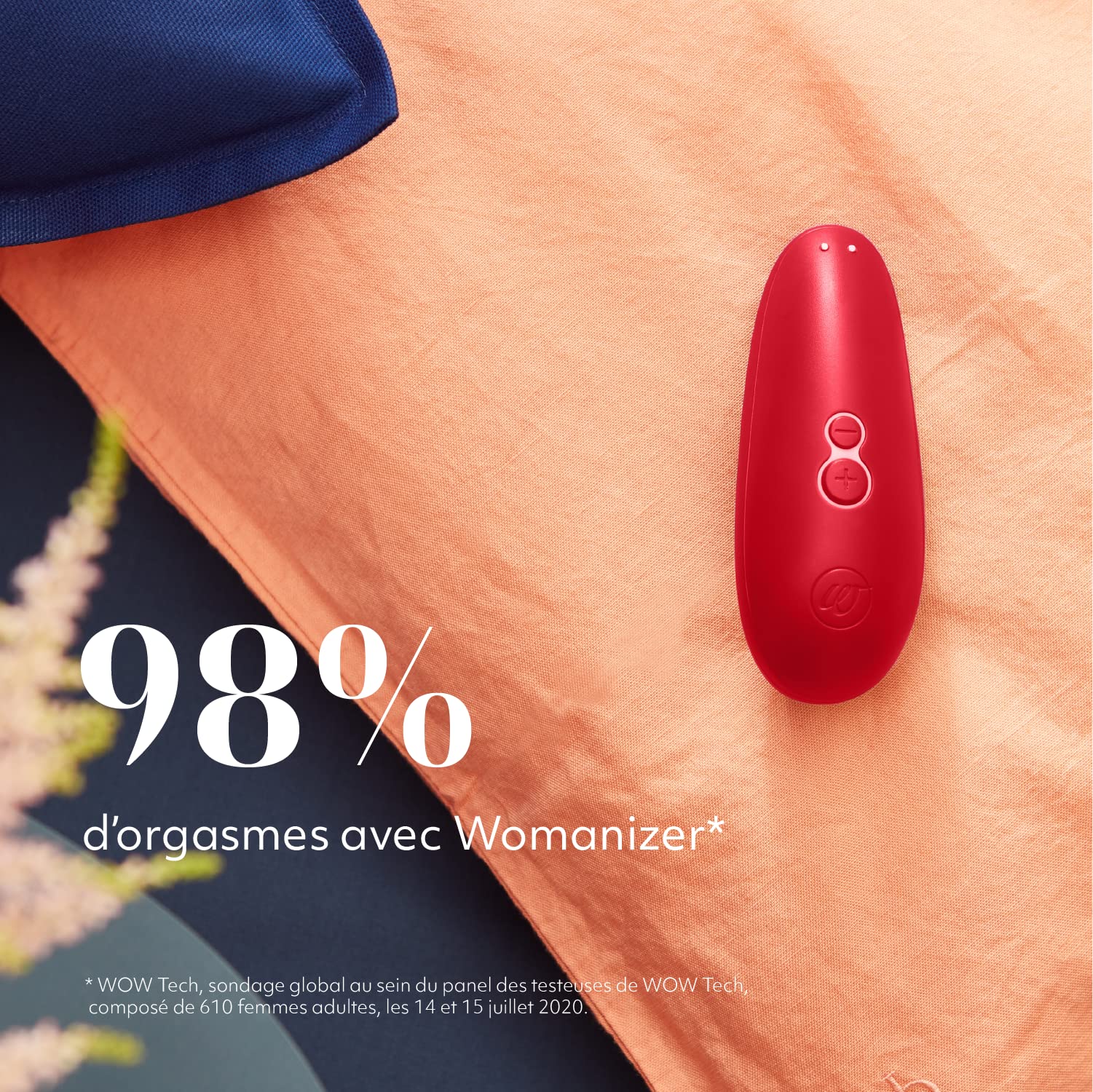 Womanizer Starlet 2 Stimulateur féminin clitoridien | Suceur de clitoris avec 4 niveaux de puissance | Vibromasseur aspirant étanche | Sex Toy a succion rechargeable pour femme et couple
