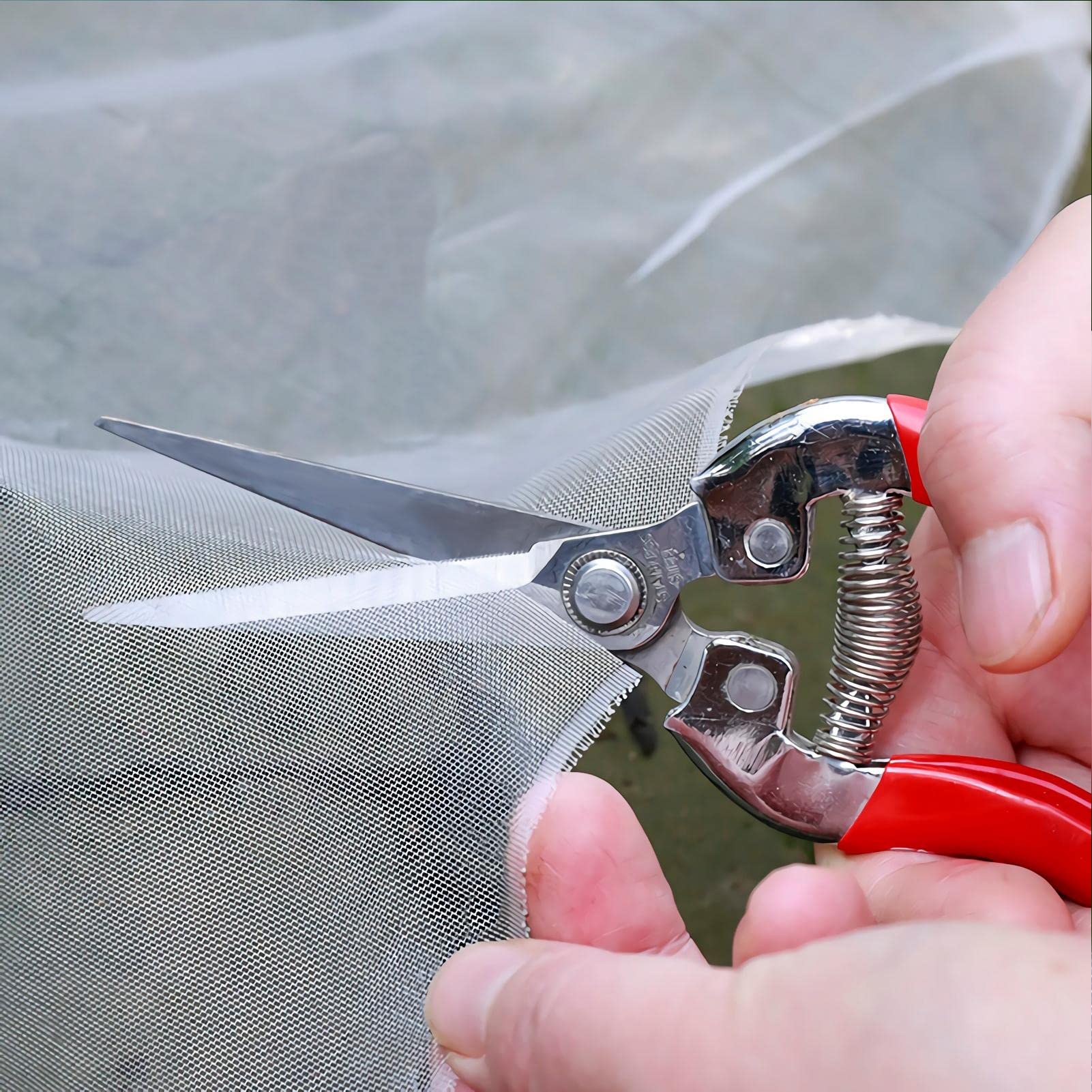 Rete per insetti a maglie strette， Garden Netting 4x7m for Vegetables Plants Fruits Flowers