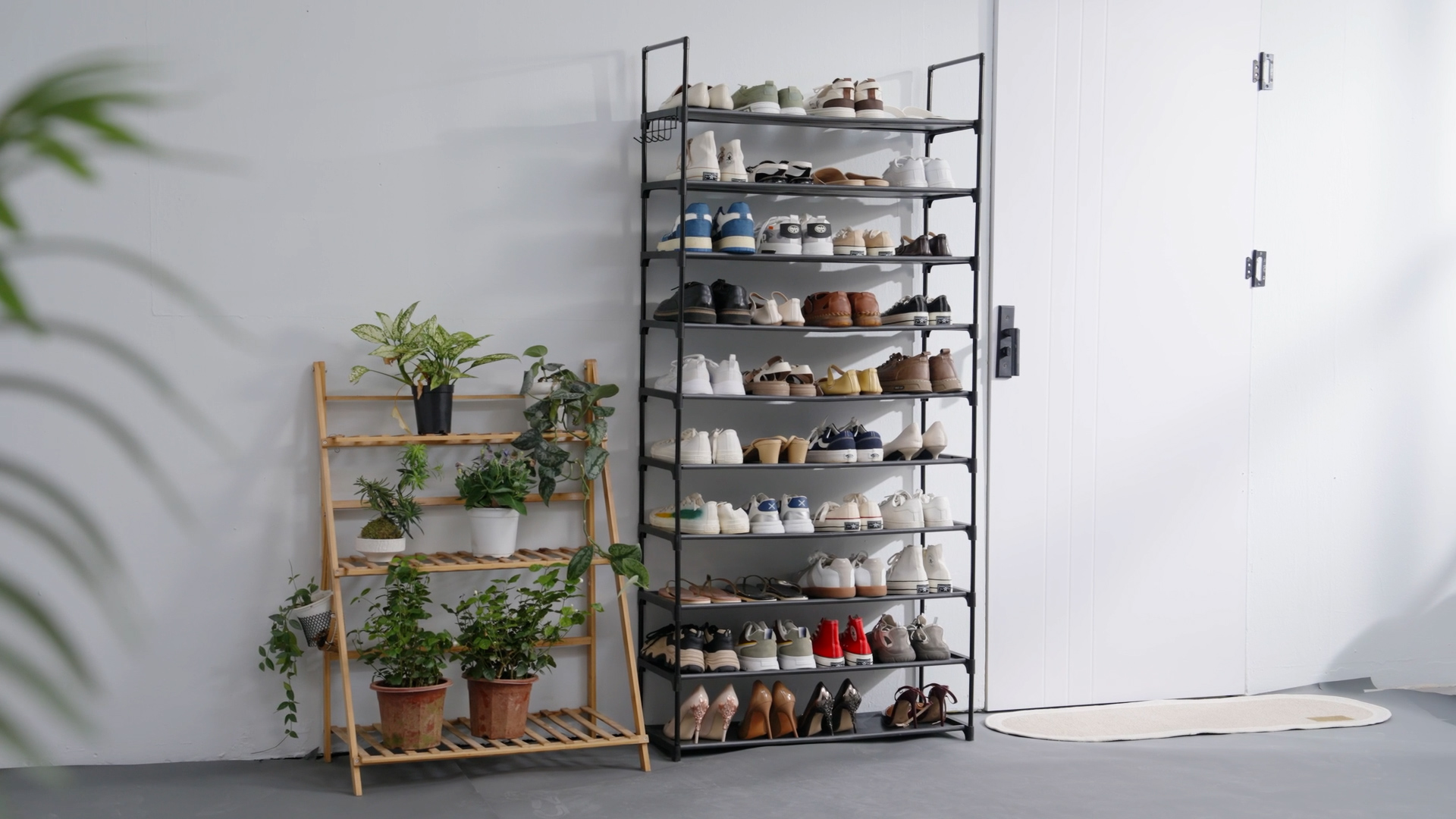Amazon.com: Kitsure Shoe Rack for Closet - 10-Tier Shoe Organizer
