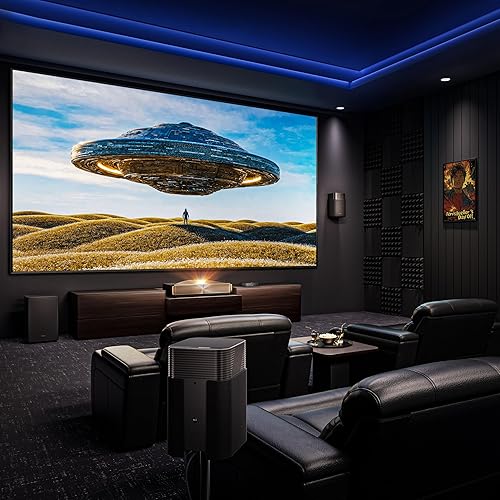 Vista 12 de Hisense L9Q Proyector láser triple con distancia de proyección ultracorta, 4K UHD, 5,000 lúmenes ANSI, contraste 5000:1, 80” - 200”, Dolby Vision