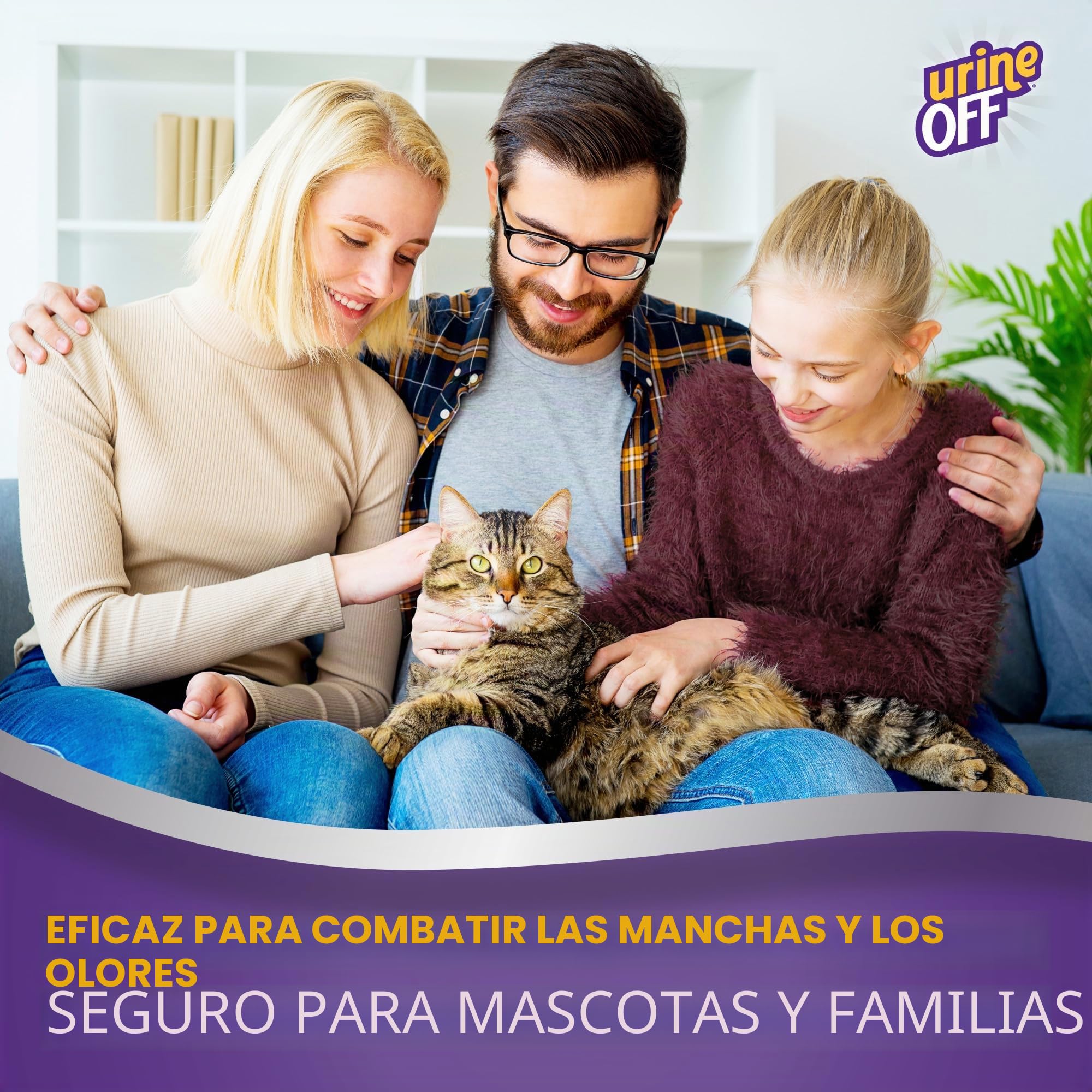 Urine Off para Gatos Spray para Superficies Duras, 500ml