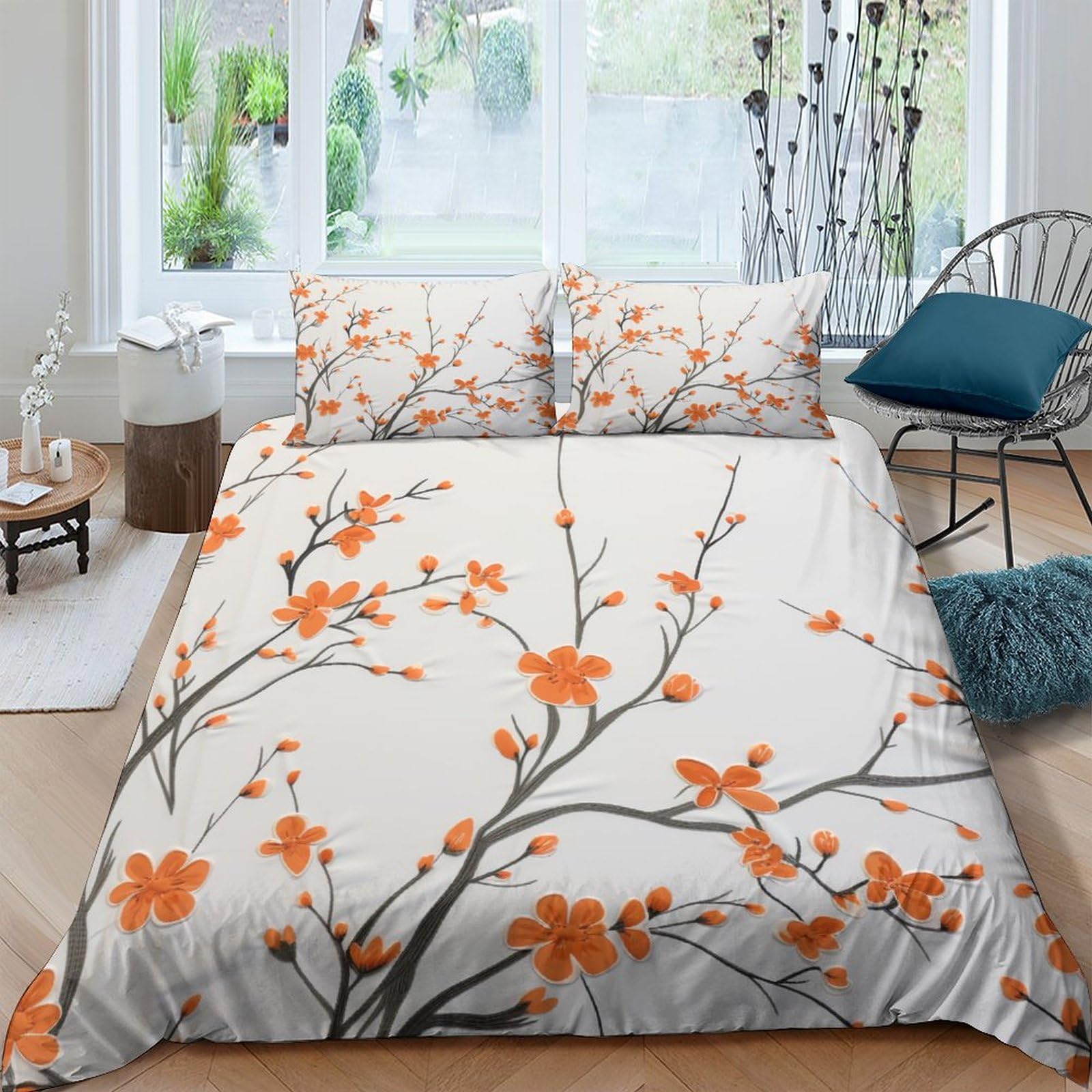 Housse de couette 200x200cm grise IOFEER pour transformer la chambre des adultes et enfants