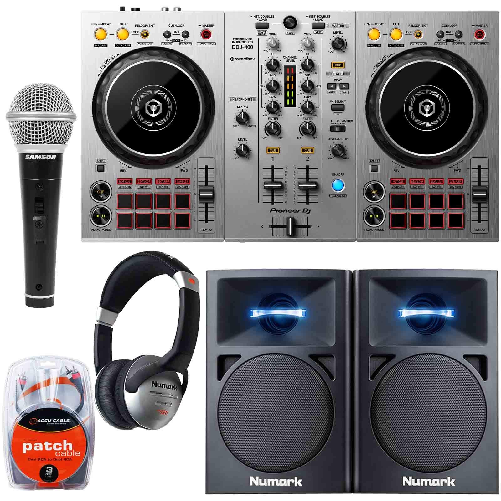 Buy Pioneer DDJ400 Rekordbox DJ Controller Starter Pack Silver w
