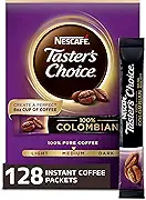 Nescafe Taster's Choice Instant Coffee, Colombian, 16 count (Pack of 8)