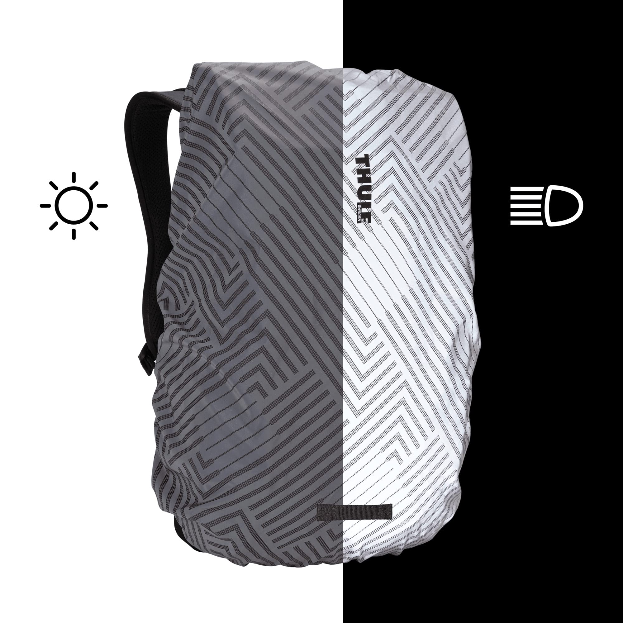 Thule Backpack Rain Cover Universelles Rucksack-regenverdeck Silber Silver, One-Size