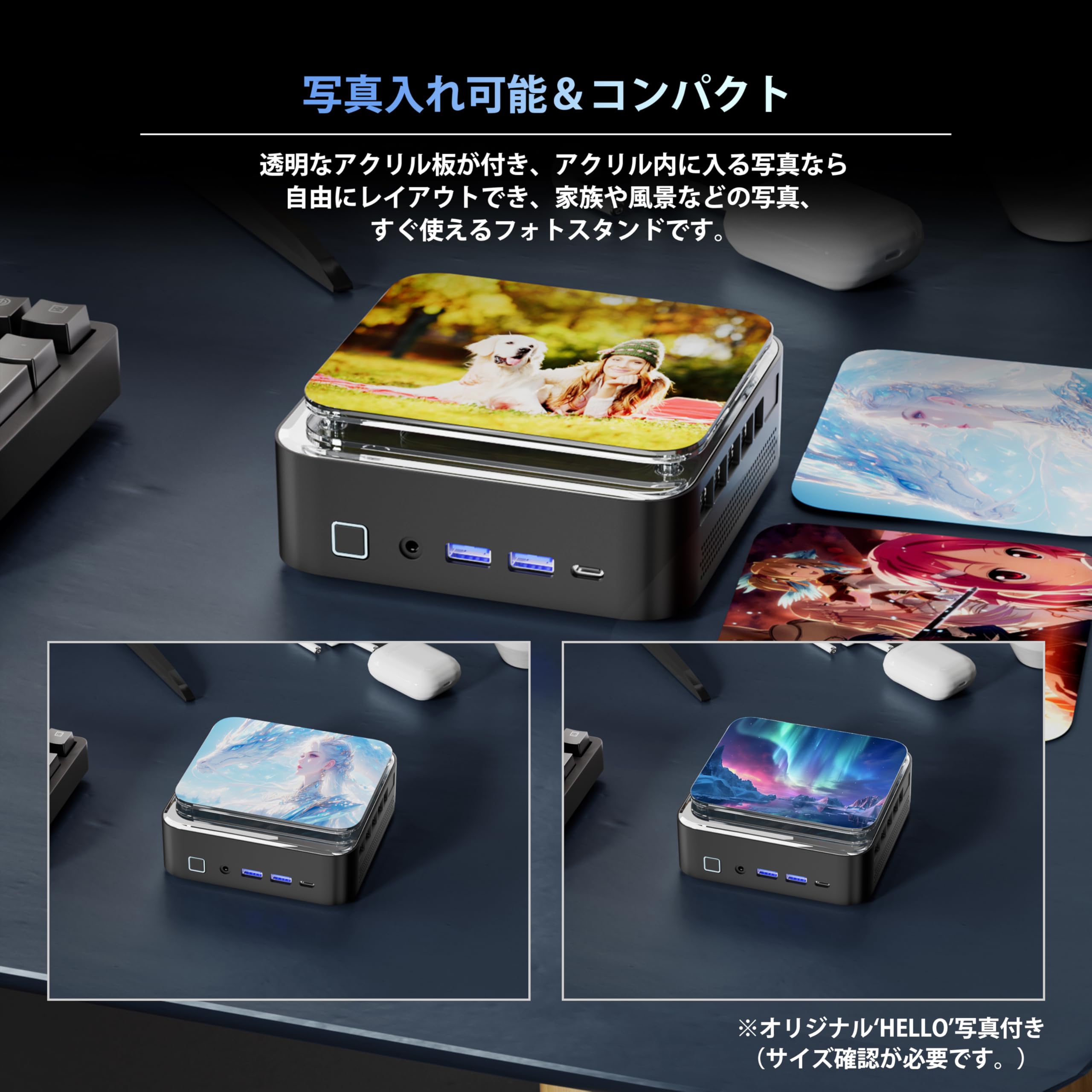 Amazon.co.jp: ミニPC AMD Ryzen 7 H255搭載 8コア/16スレッド 最大4.9