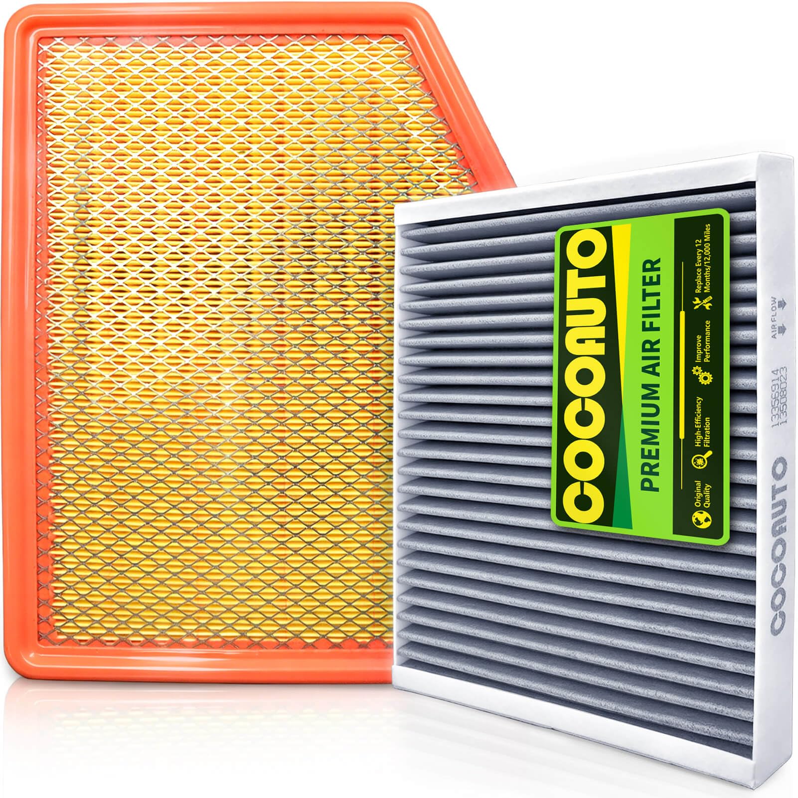 Photo 1 of COCOAUTO Engine and Cabin Air Filter Kit