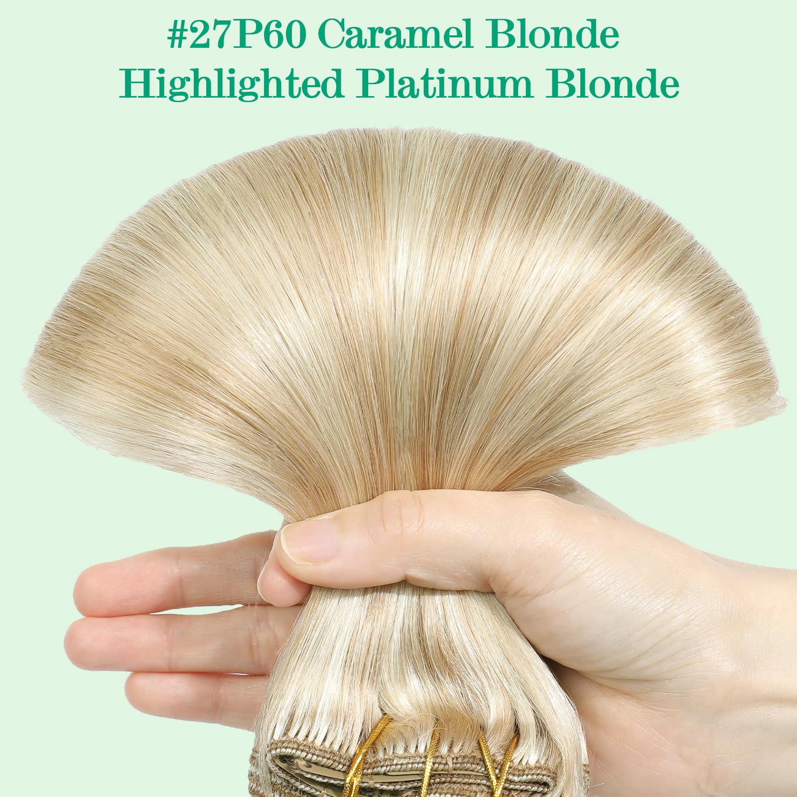 SURNEL Extensiones Clip Pelo Natural 100g 35cm 6 Piezas Castaño Chocolate Extensiones De Clip De Humano Real Extensiones Pelo Natural Remy (C#4-35cm) — view 28