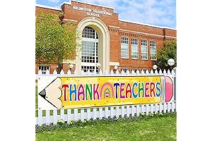 Easy to Install Teacher Appreciation Banner