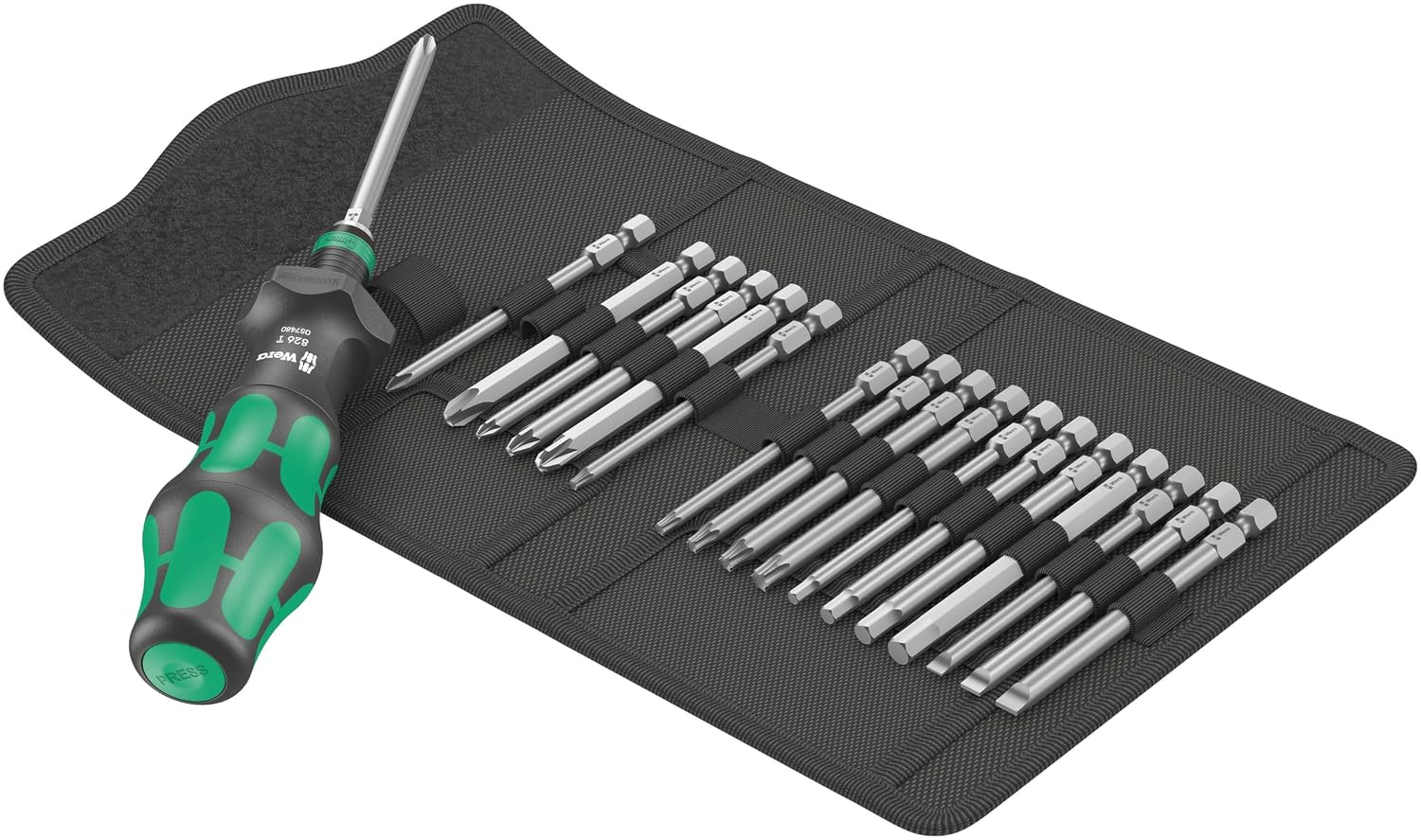 Wera 05057482001 Kraftform Kompakt Turbo 1, 19 pieces