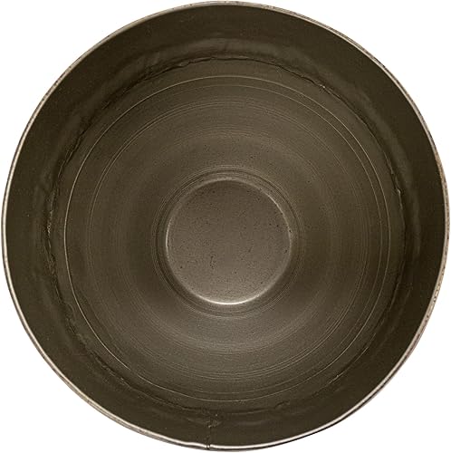 Miniatura 3 de Creative Co-Op Varias macetas redondas de metal con acabado envejecido, peltre, juego de 3