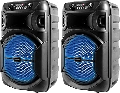 Technical Pro (2) BOOM8 Wireless TWS Portable 8