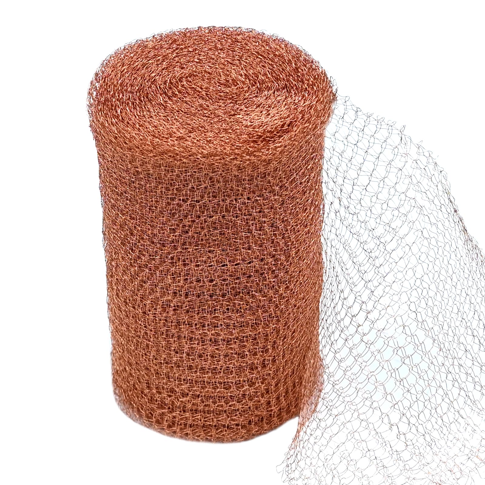 DARENYI Pure Copper Mesh 12m/39 Feet Copper Mesh Slug Repellent uk for Rodent Control Gap Blockage, Fabric Hole Blockage, Gardening