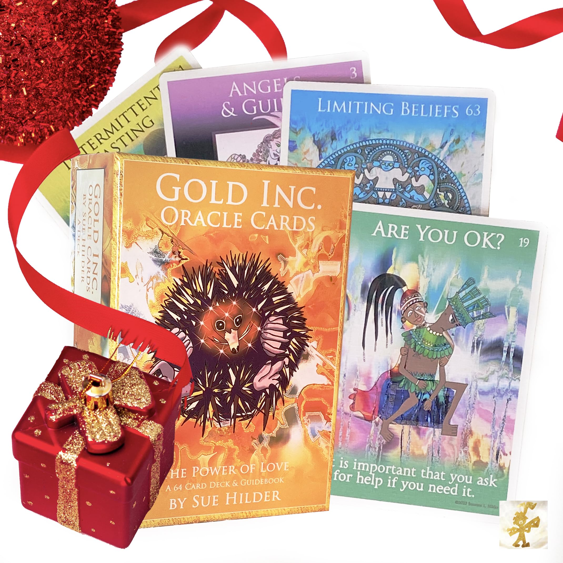Amazon.com: Gold Inc. Oracle Cards: A 64 Gilt-Edged Card Deck and