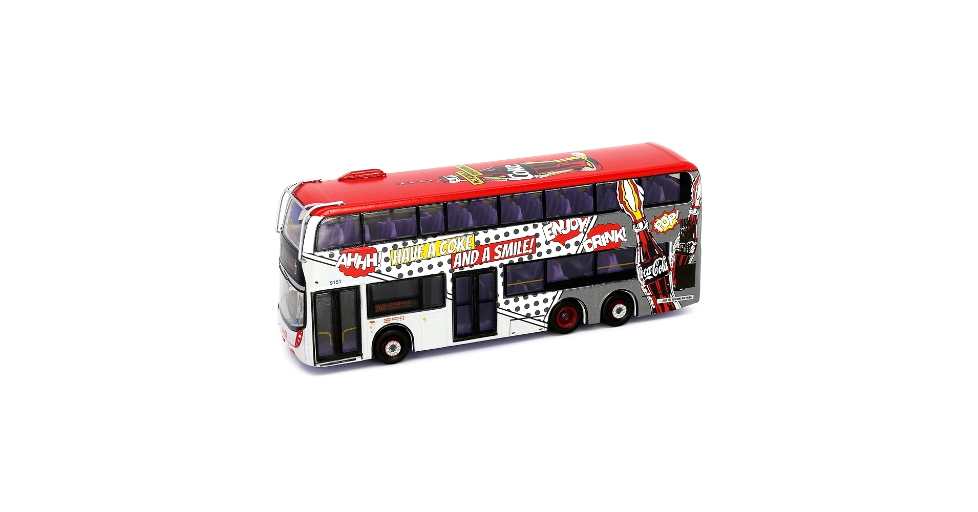 クリスピークリームドーナツ　ダイキャスト カー　スターライナー　バス　ミニカー クリスピークリームドーナツ ダイキャスト カー スターライナー