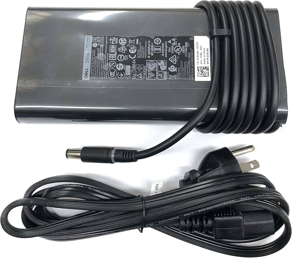 Dell 19.5V 12.31A 240W AC Adapter voor Dell Precision 7730, 100