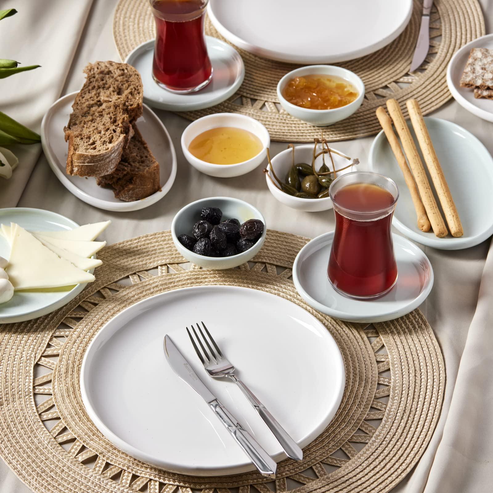 Cordelia Karaca Cordelia Porselen 26 Parça 6 Kişilik Mint Kahvaltı/Servis