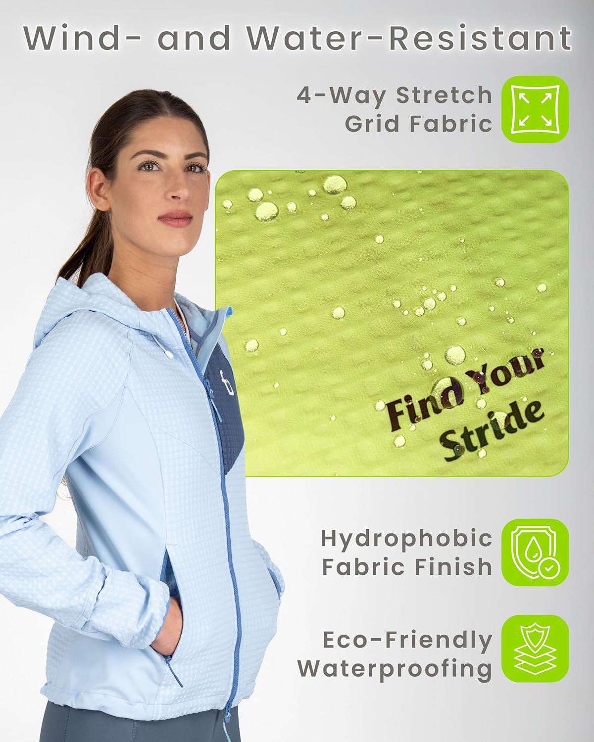 FlipBelt Women's Durango Softshell Jacket - Image 5