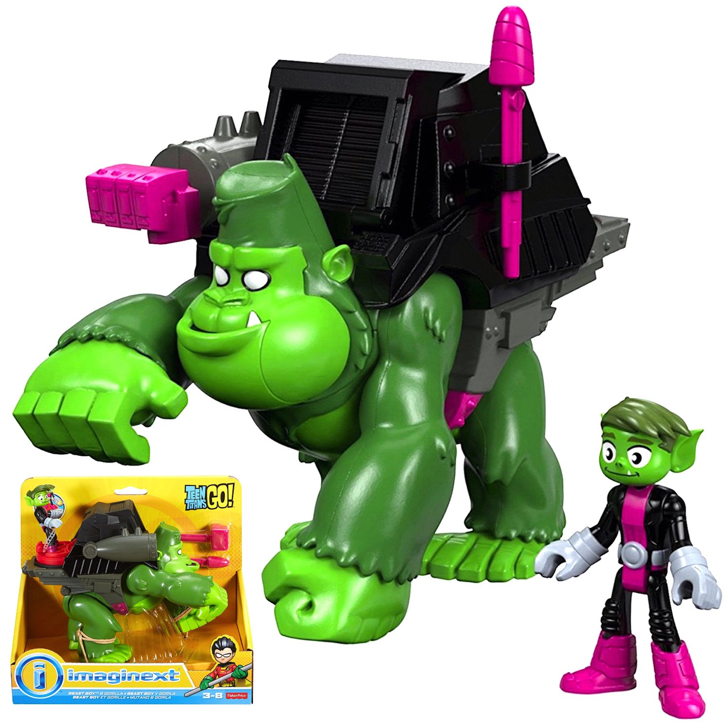 beast boy gorilla toy
