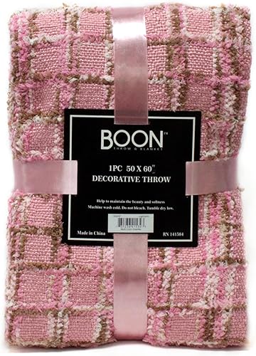 Miniatura 6 de BNF Home cobija de Chenille para sofá, multicolor (50"x 60")