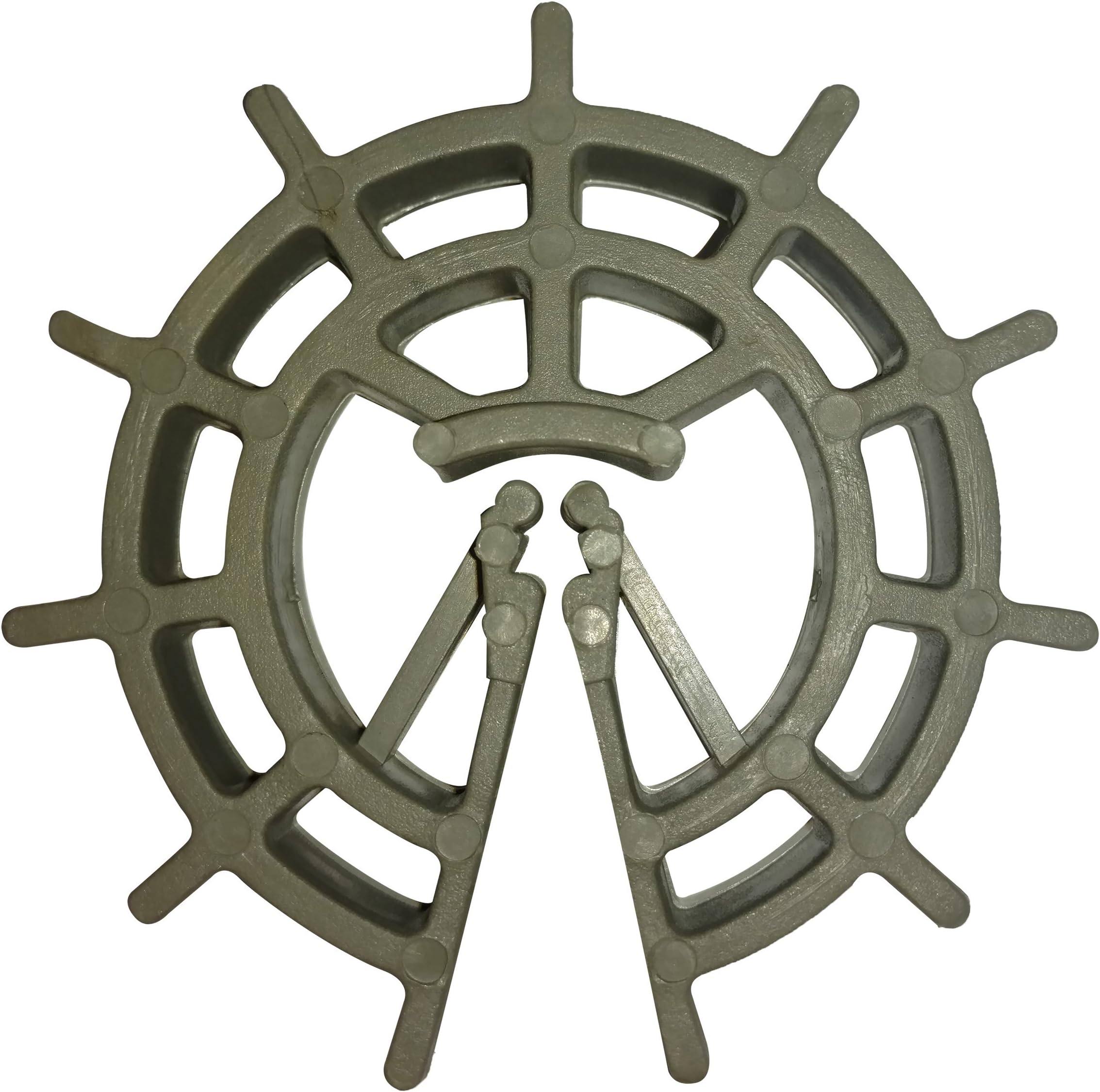 1" Rebar/Rerod/Wire Mesh Plastic Spacer Wheel - #3, #4 Bar - 500 Ct.