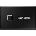 Samsung T7 Touch Portable SSD - 1 TB - USB 3.2 Gen.2 External SSD Metallic Black (MU-PC1T0K/WW)