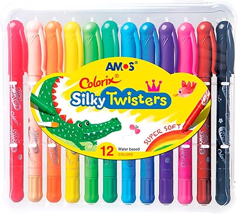 Kredki Silky Twisters 12 sztuk