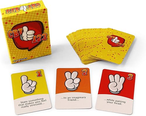 Miniatura 1 de PlayTherapySupply CBT 123: El divertido juego que permite a los niños y adolescentes hacerse cargo de sus pensamientos, acciones y emociones