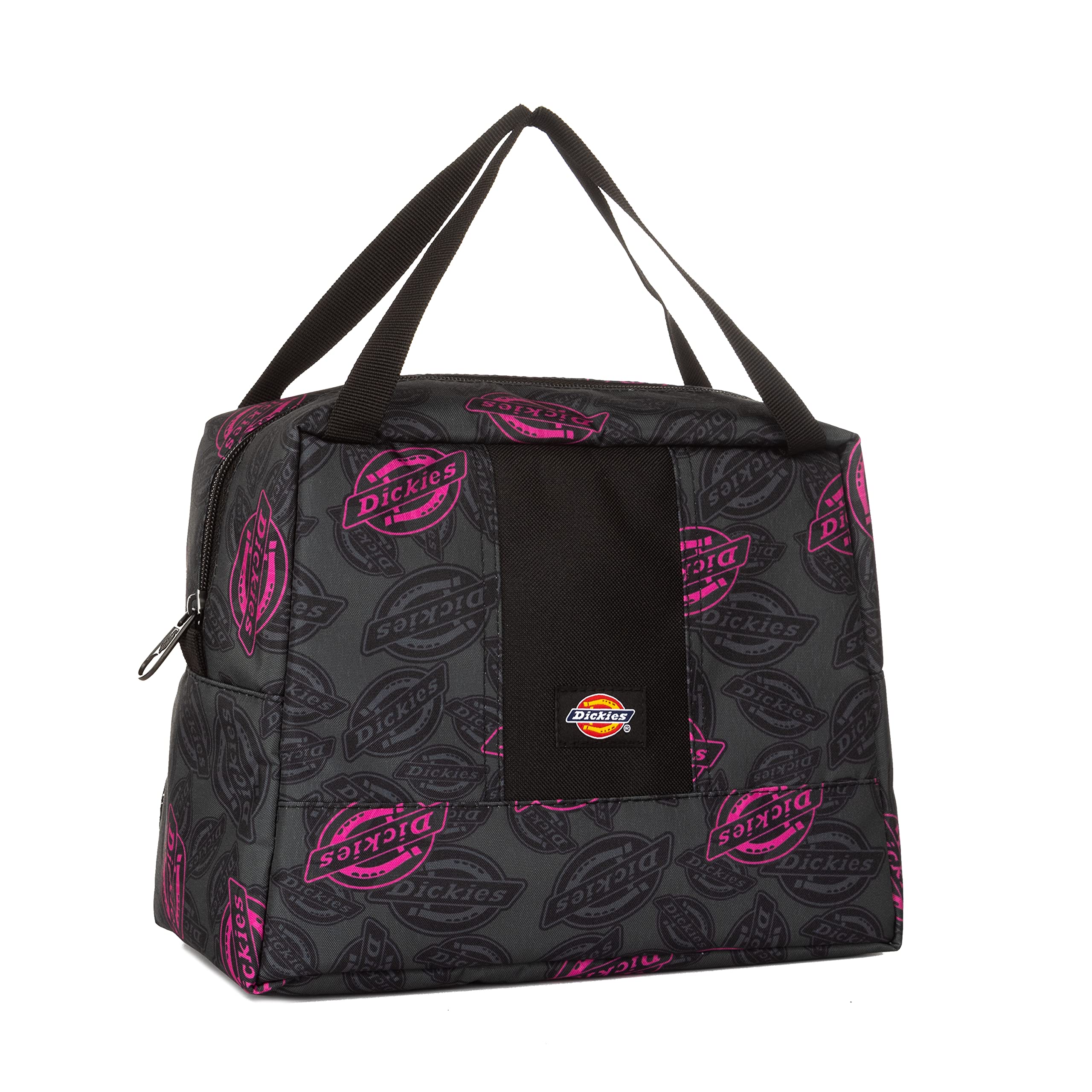 Dickies Insulated Lunch Bag Holder for Work Thermal Reusable Office Lunch Box for Men Women Hot Pink Love