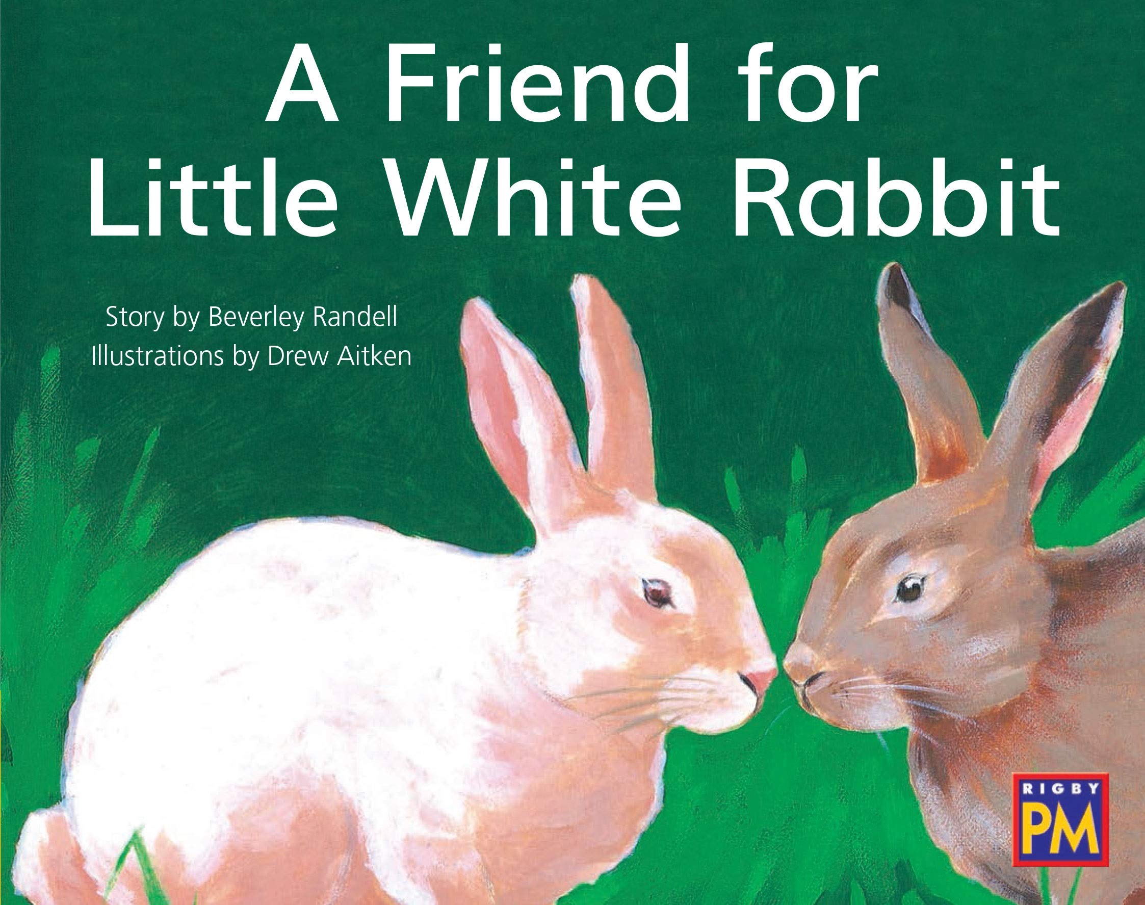 Friend for Little White Rabbit,: Bookroom Package Yellow Fiction Level 8 Grade 1 (Rigby PM Collection)