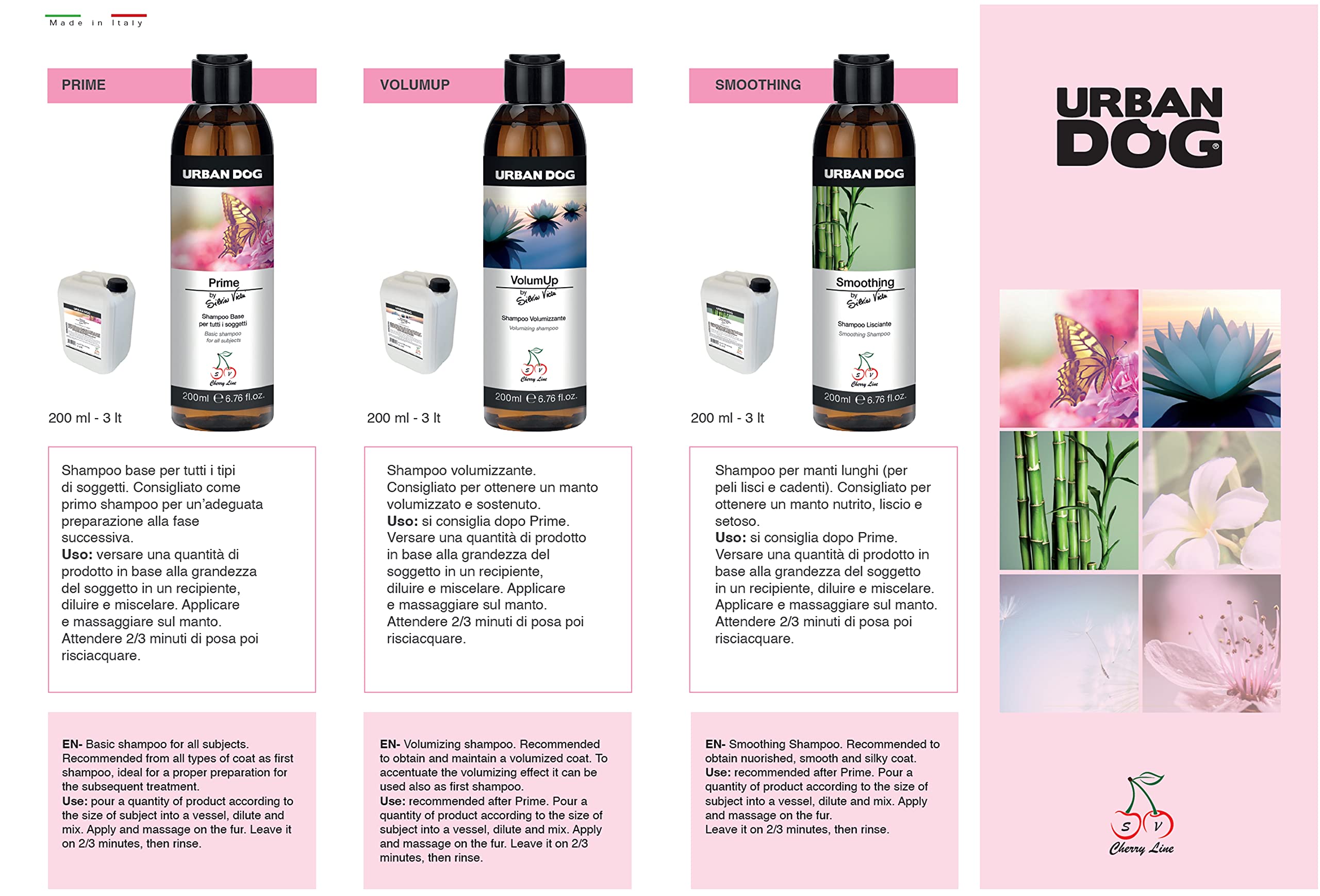 Urban Dog │ Silky Brush │ 200 ml | Spray para Perros, multifunción con Alto Poder desenredante