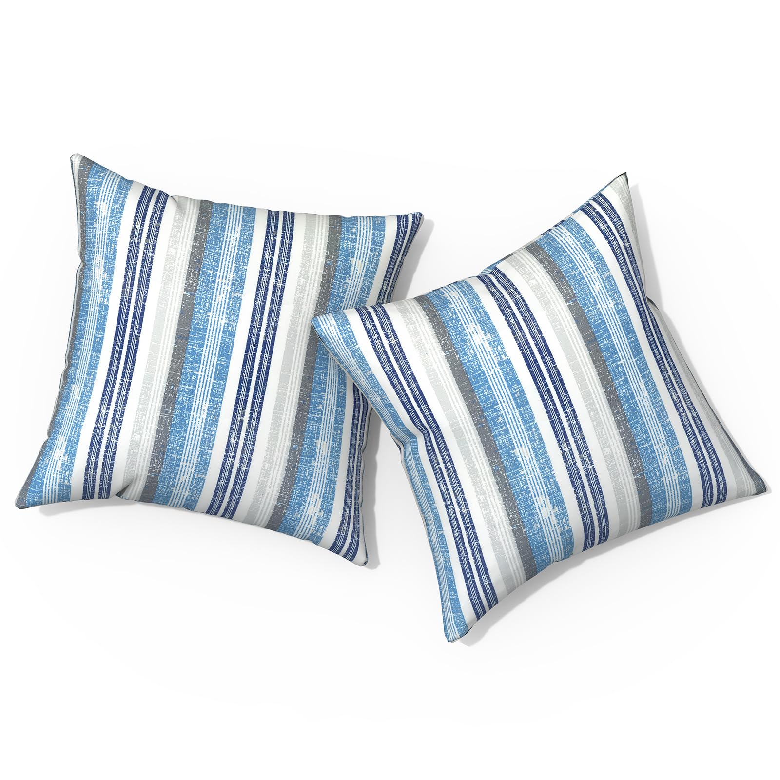 TWLEAR Outdoor Pillows for Patio Furniture 16x16 inch, Square Outdoor Throw Pillows with Inserts, Decorative Patio Pillows for Garden Couch Home Sofa