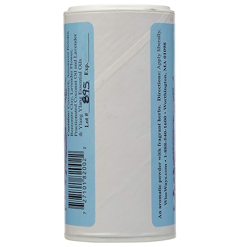 Miniatura 2 de WISE WAYS HERBALS - Polvo corporal de lavanda, 4 onzas