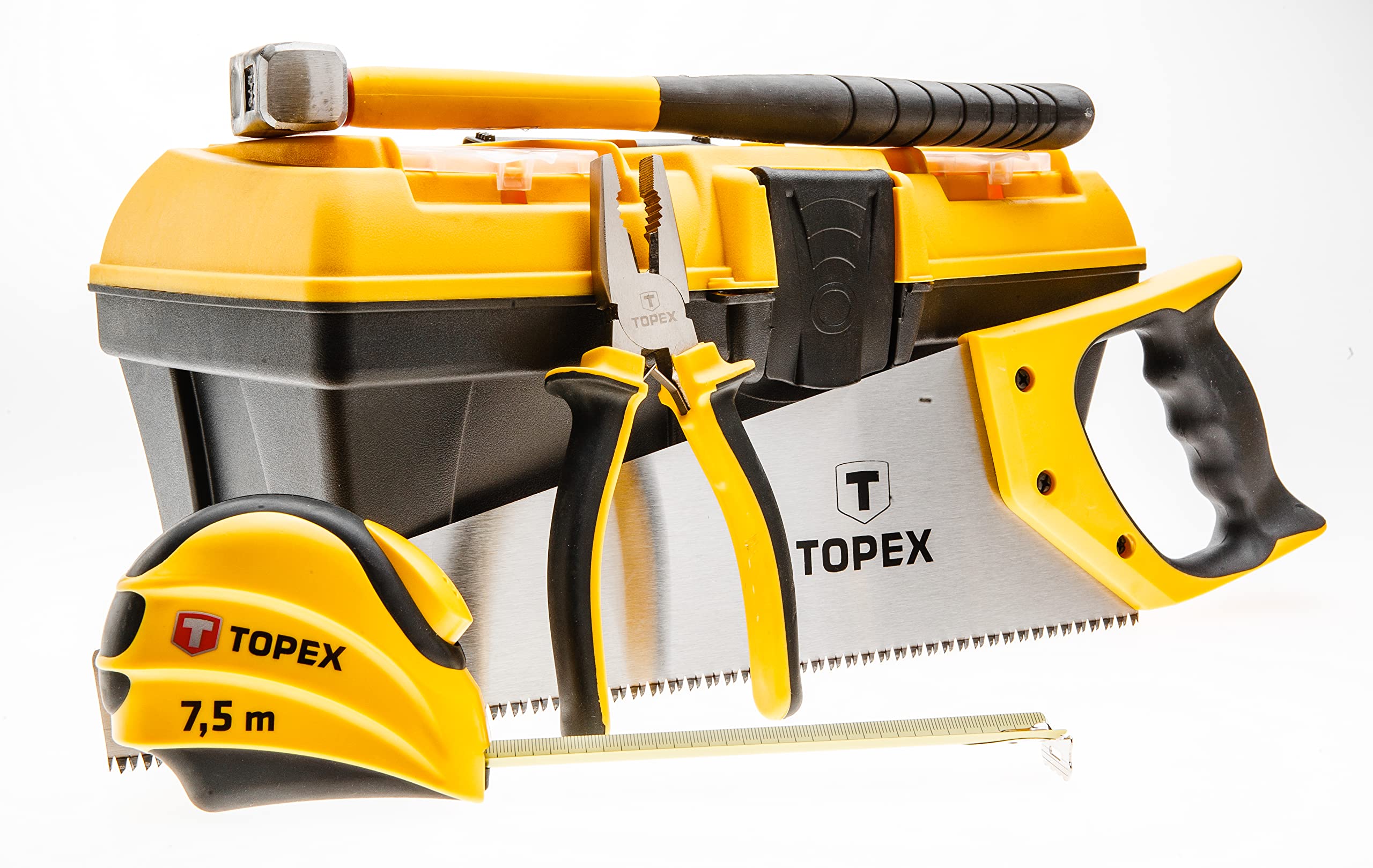 Topex - Morsa da banco in ghisa con base girevole e incudine, ganasce temprate, lunghezza 330 mm, larghezza 125 mm