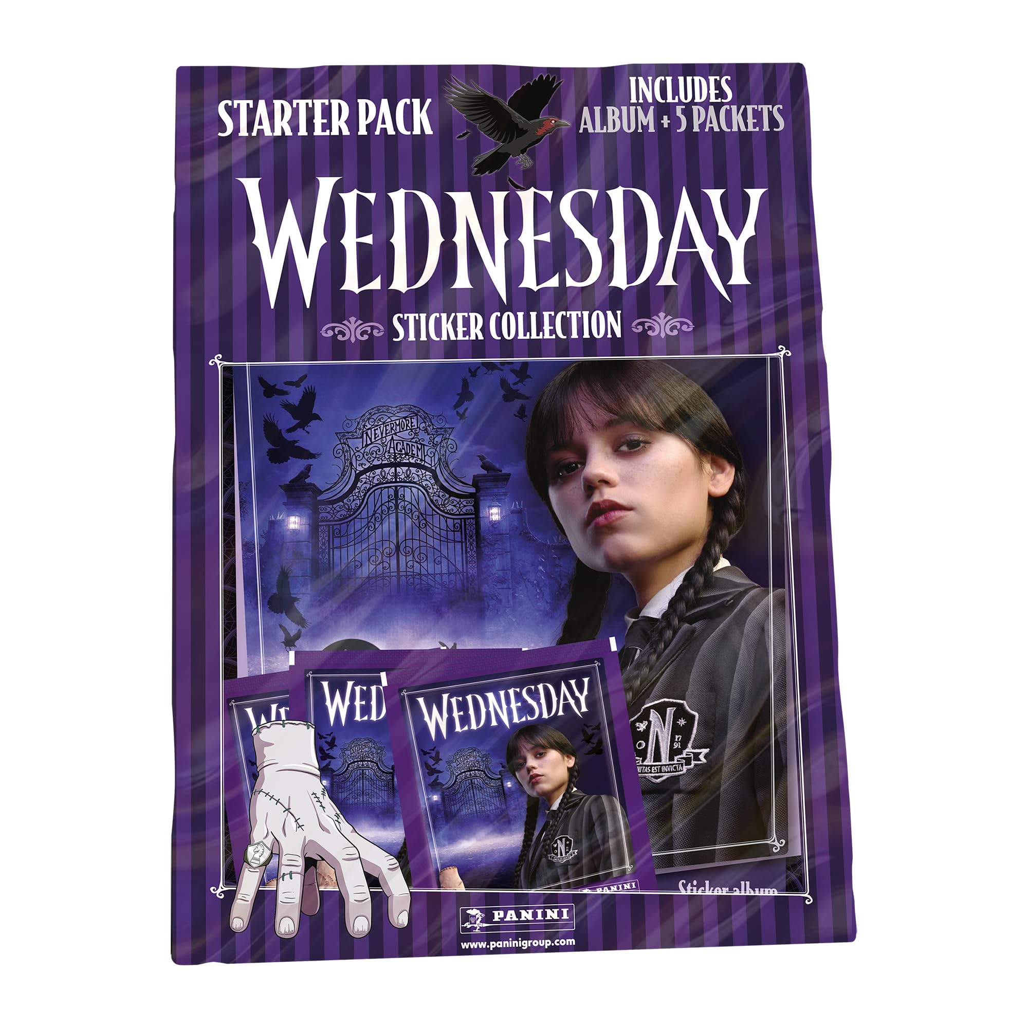 Panini Mixed Wednesday 2 Sticker Collection - Starter Pack