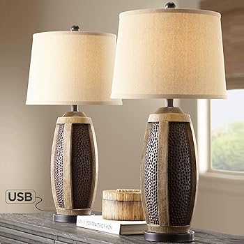 farmhouse bedside lamps