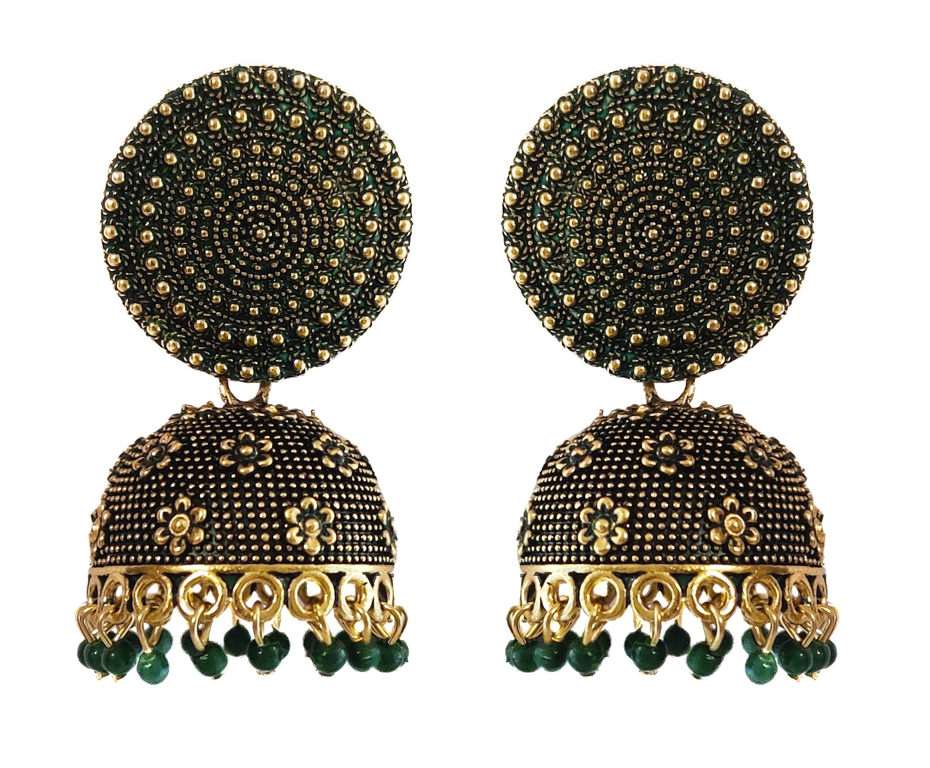 See full amazon price history chart for La Belleza Traditional Oxidized Antique Pearl Jhumki Earring for Girls and women/Ethnic Hanging Pearls Jhumka/Jhumki Earrings for Women & Girls (Green) La Belleza Traditional Oxidized Antique Pearl Jhumki Earring for Girls and women/Ethnic Hanging Pearls Jhumka/Jhumki Earrings for Women & Girls (Green) (B0BJVNG4MZ) Amazon Price History, Amazon Price Tracker