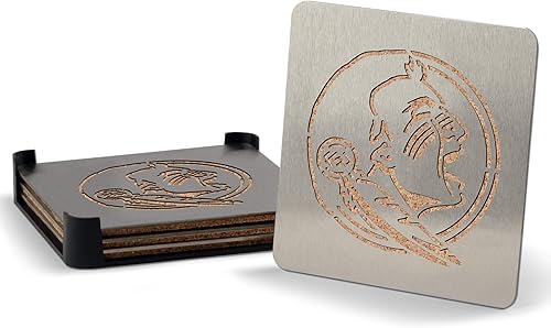 Miniatura 14 de YouTheFan NCAA Boasters, juego de posavasos de 4 piezas