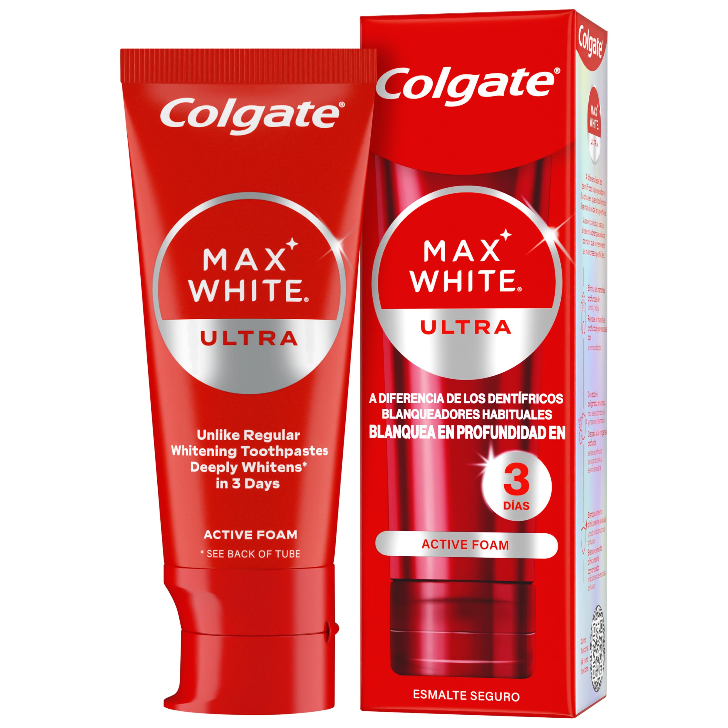 Blanquea Tu Sonrisa: Colgate Max White Ultra Foam 50ml