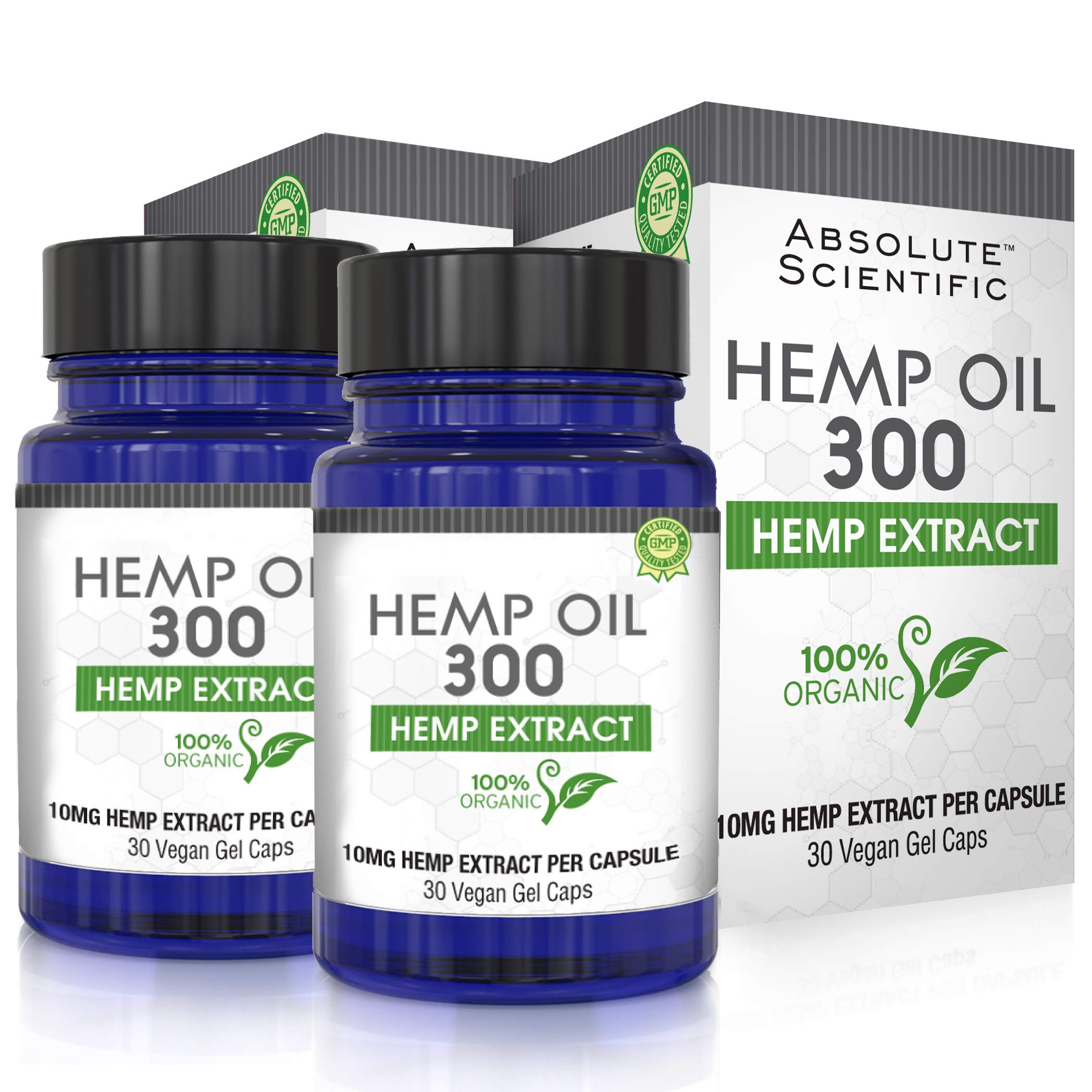 Absolute Nutrition Hemp Oil Capsules 2 Pack 60ct, Softgels