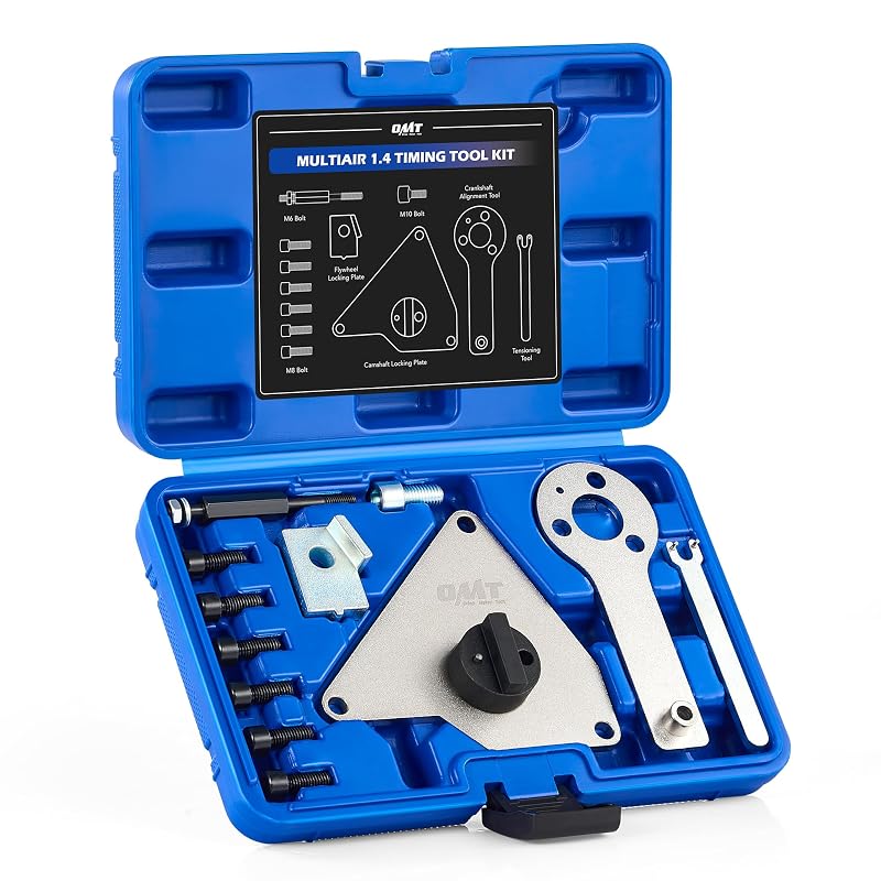 Kit de Ferramentas para Sincronismo do Motor 1.4L MultiAir Orion Motor Tech para Fiat, Alfa Romeo, Dodge e Lancia com 12 peças