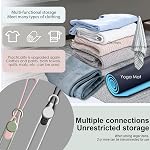 24Pcs Silicone Cable Ties, Cord Organizer Cable Management | Reusable Cord Ties for Electronics, Office Desk Accessories, Travel Essentials, Easy to Use & Durable, 4.2 Inch-4 Colors
