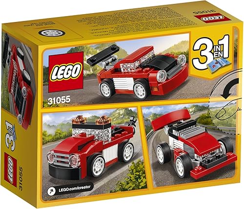 Miniatura 3 de Kit de construcción LEGO Creator Red Racer 31055
