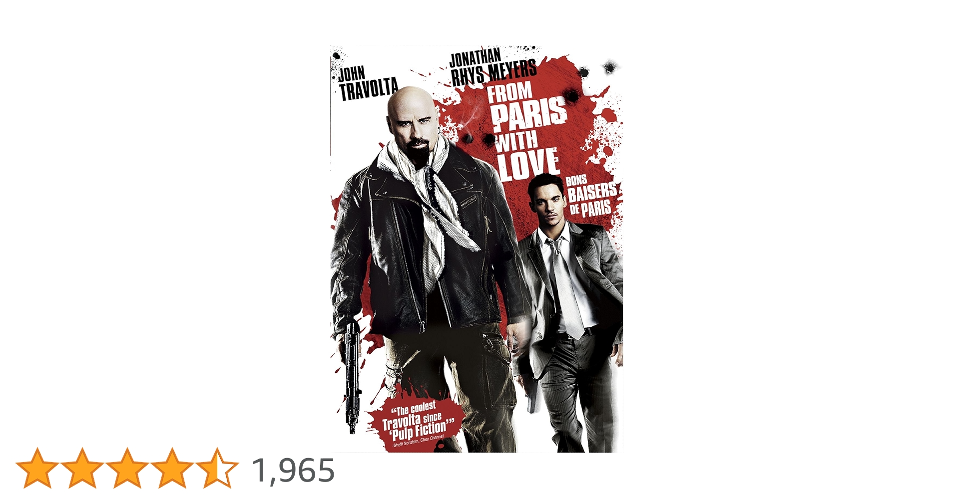 Amazon.co.jp: From Paris With Love (Bilingual) : DVD