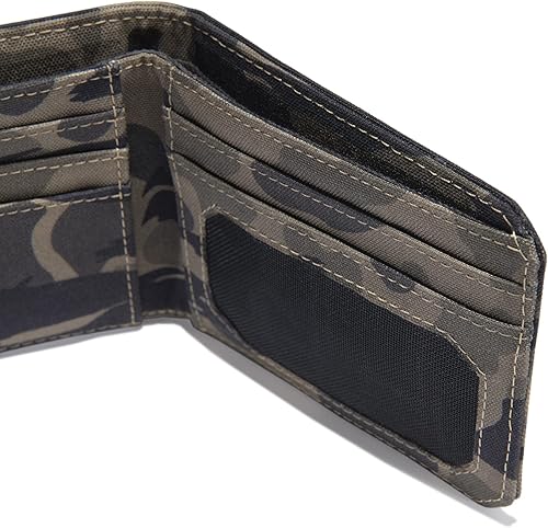 Miniatura 4 de Carhartt Bifold y Passcase para hombre, carteras plegables duraderas, disponibles en estilos de cuero y lona